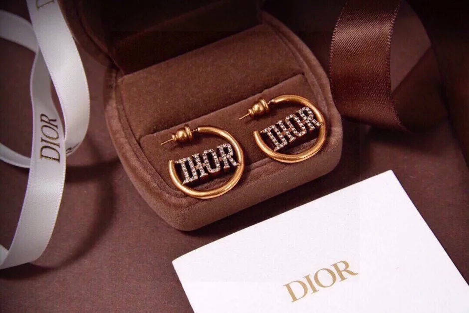 DIORロゴ フープピアス クリスチャン・ディオール イヤリング 偽物 DIORロゴ フープピアス クリスチャン・ディオール イヤリング 偽物