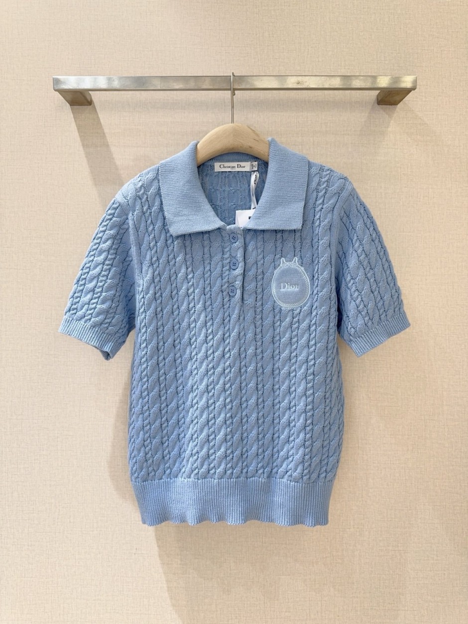 ケーブルニット ポロシャツ クリスチャン・ディオール セーター コピー
