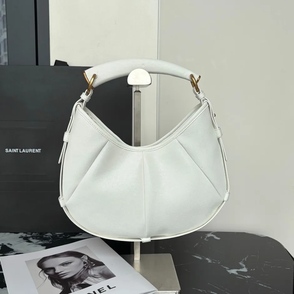 イヴ・サンローラン バッグ コピー YSL モンバサ スモール ホワイト イヴ・サンローラン バッグ コピー YSL モンバサ スモール ホワイト