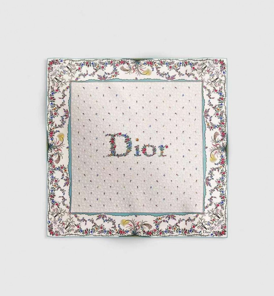 Dioramour Revolution Flowers スクエアスカーフ クリスチャン