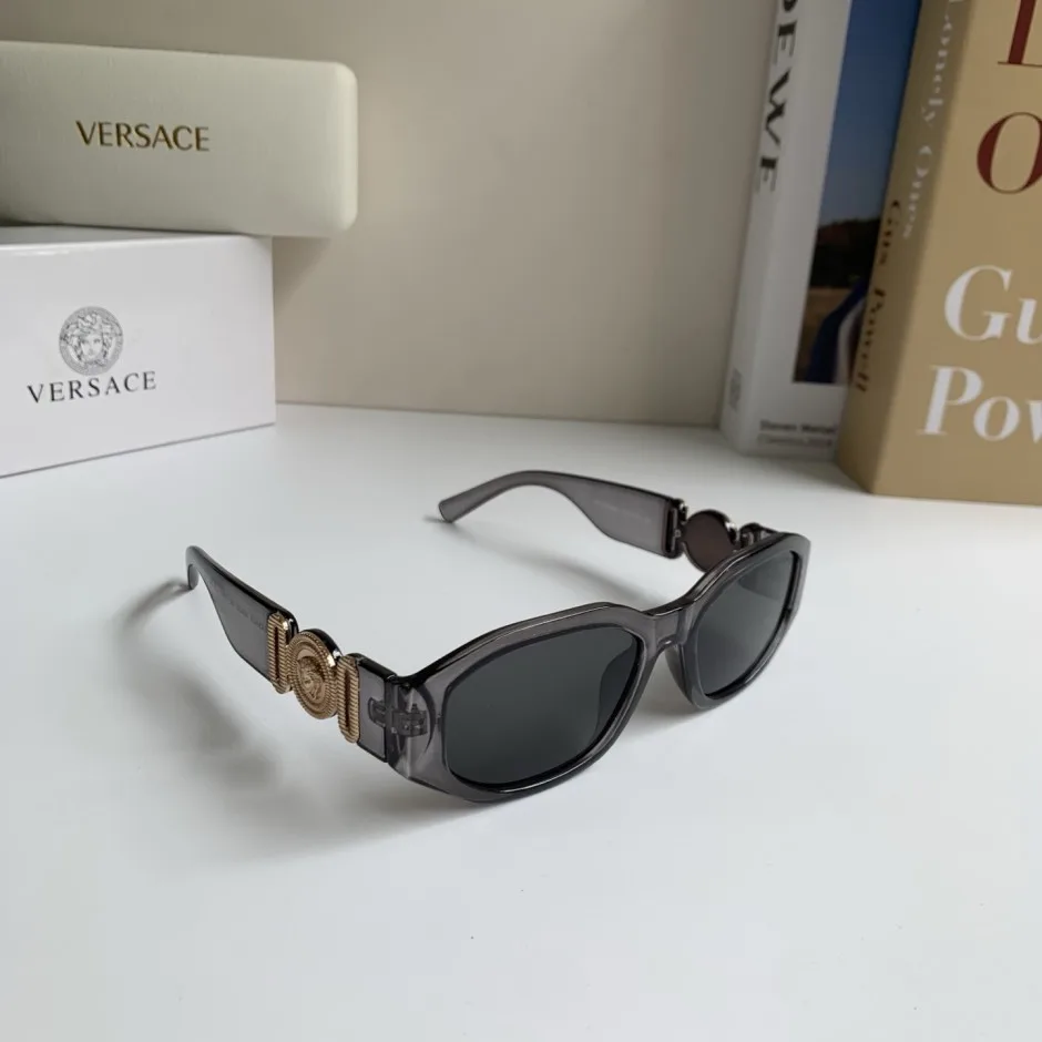 ユニセックス ヴェルサーチ サングラス 偽物 スタイリッシュ メデューサ アイウェア