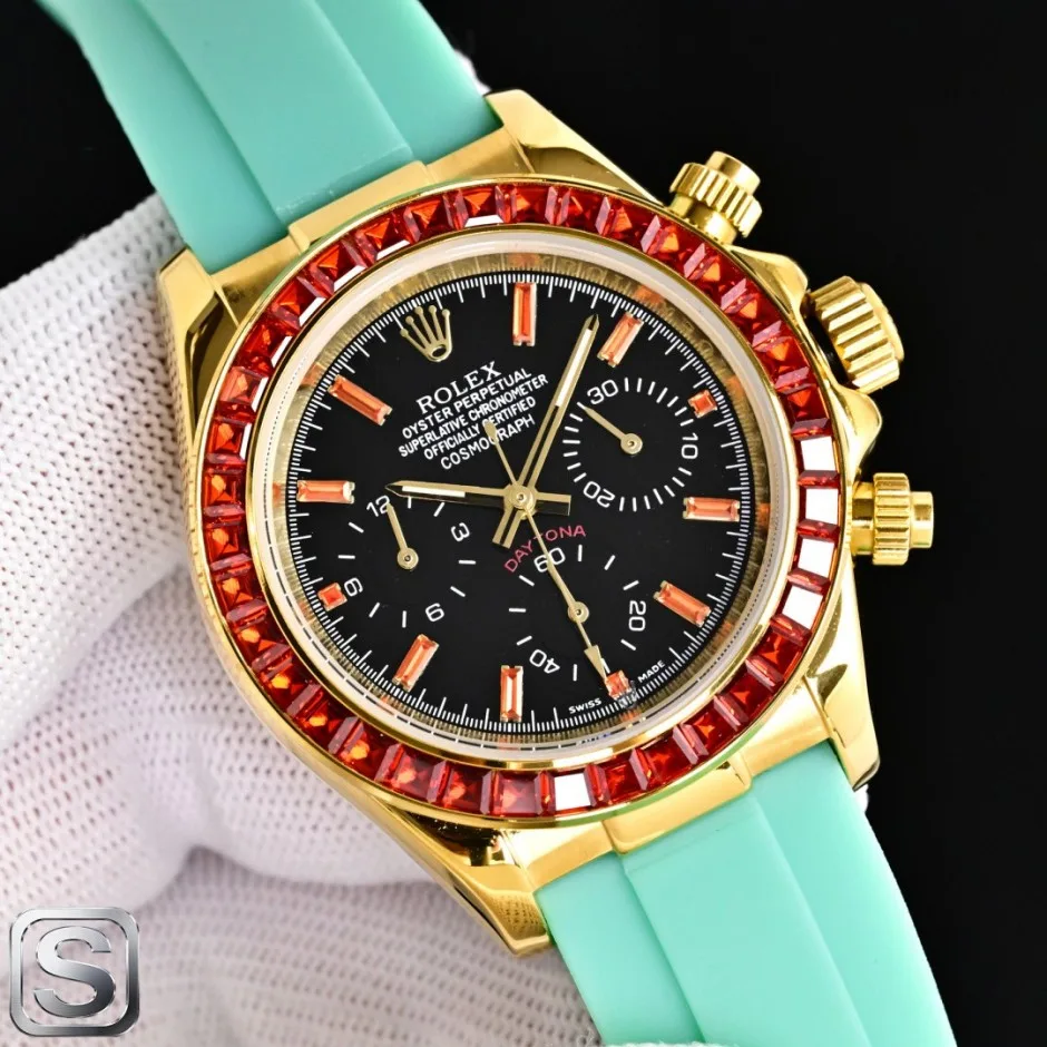 存在感抜群 エレガント ロレックス 時計 コピー 43mm メンズ腕時計 ウォッチ