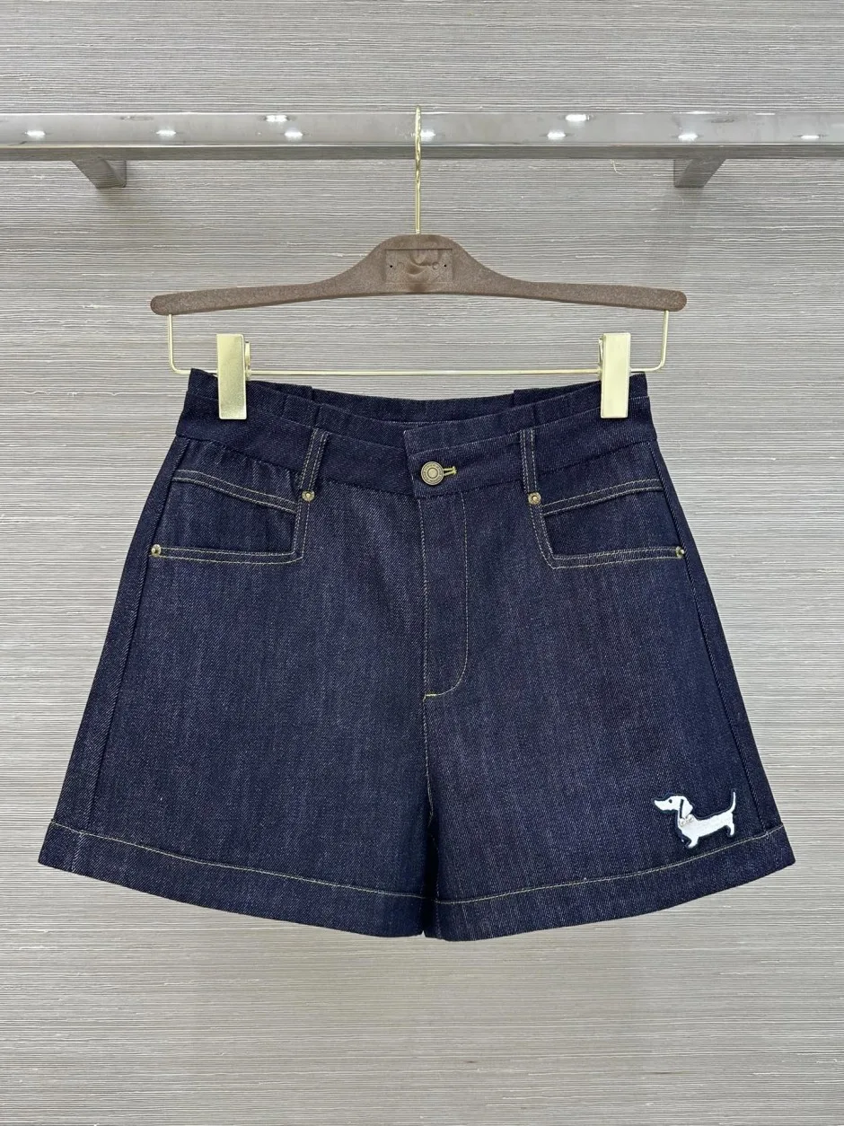 定番 カジュアル デニム ショートパンツ トムブラウン ジーンズ 偽物 ブルー 定番 カジュアル デニム ショートパンツ トムブラウン ジーンズ 偽物 ブルー