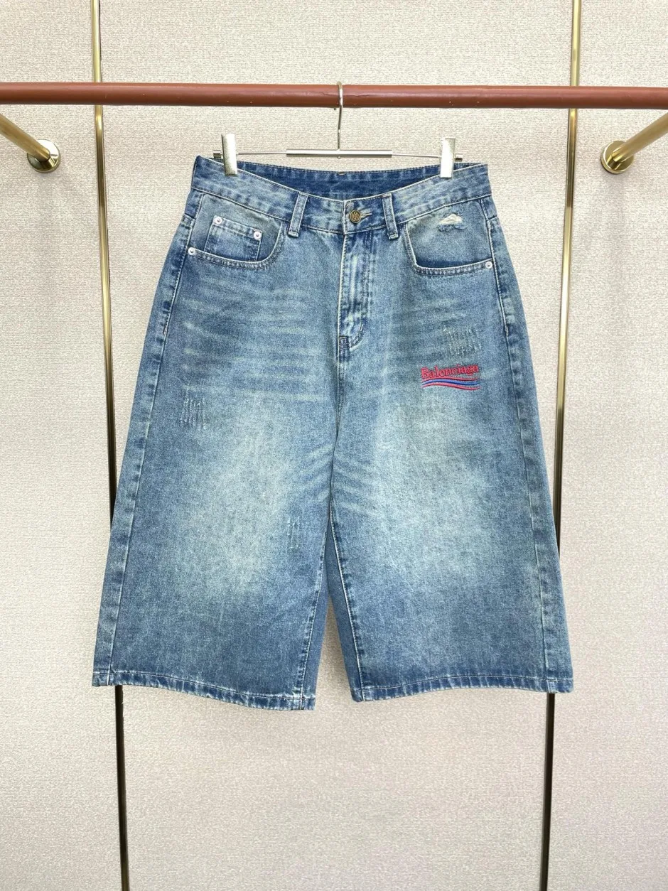 定番 おしゃれ デニム ハーフパンツ バレンシアガ ジーンズ 偽物 合わせやすい