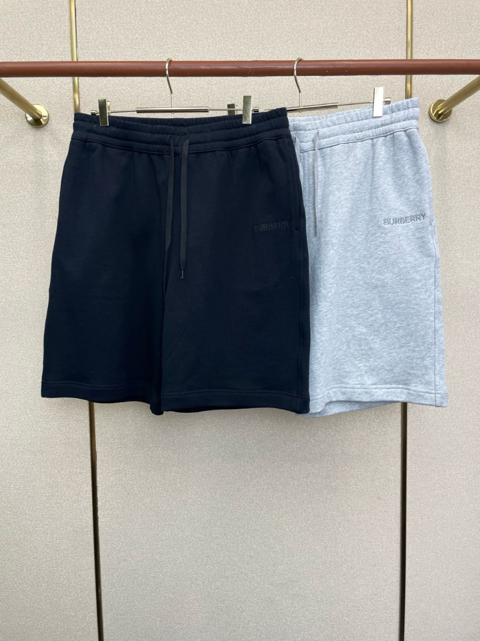 シンプル カジュアル ロゴ刺繍 ショートパンツ バーバリー パンツ 偽物 シンプル カジュアル ロゴ刺繍 ショートパンツ バーバリー パンツ 偽物