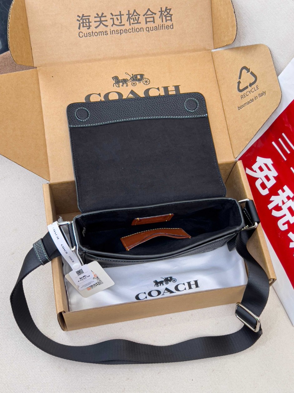 1784872811381085.jpg カジュアル 上品 ショルダーバッグ コーチ バッグ スーパーコピー メンズバッグ
