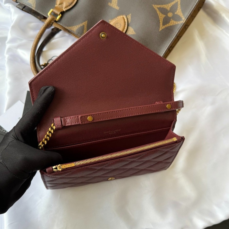1784879218527082.jpg YSL キルティング チェーンショルダーバッグ イヴ・サンローラン バッグ スーパーコピー ボルドー