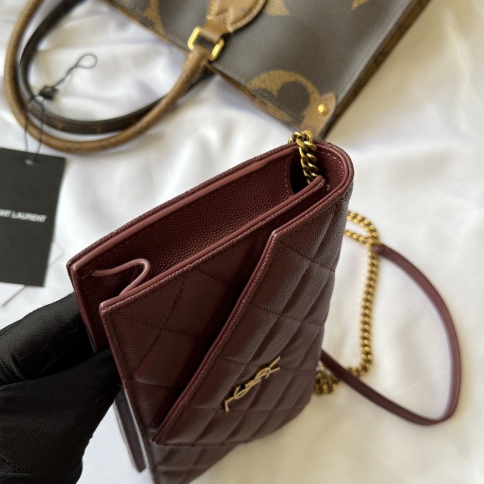 1784879218650763.jpg YSL キルティング チェーンショルダーバッグ イヴ・サンローラン バッグ スーパーコピー ボルドー