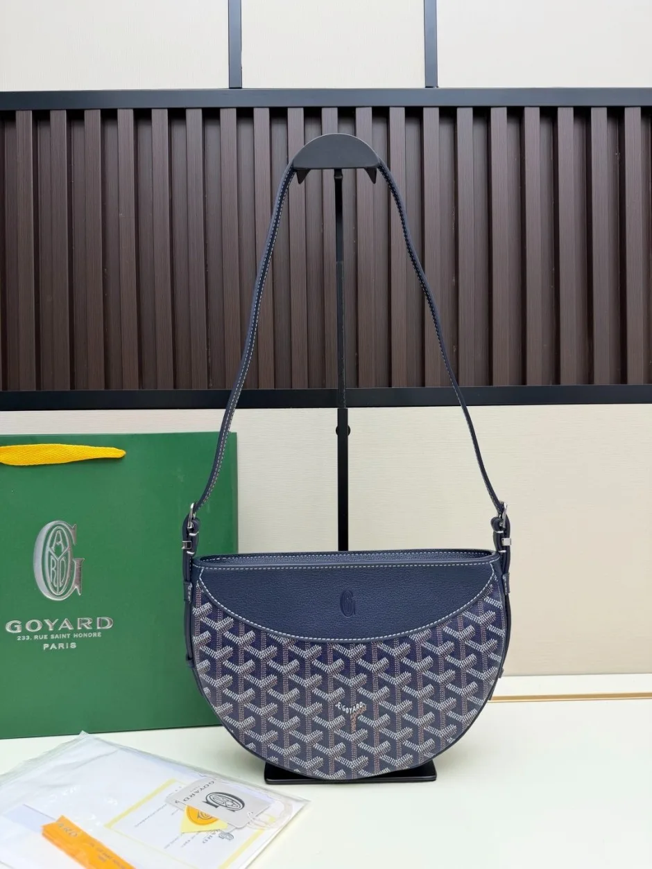 1785136598225731.jpg ヒロンデルバッグ ゴヤール バッグ スーパーコピー ショルダーバッグ ネイビー