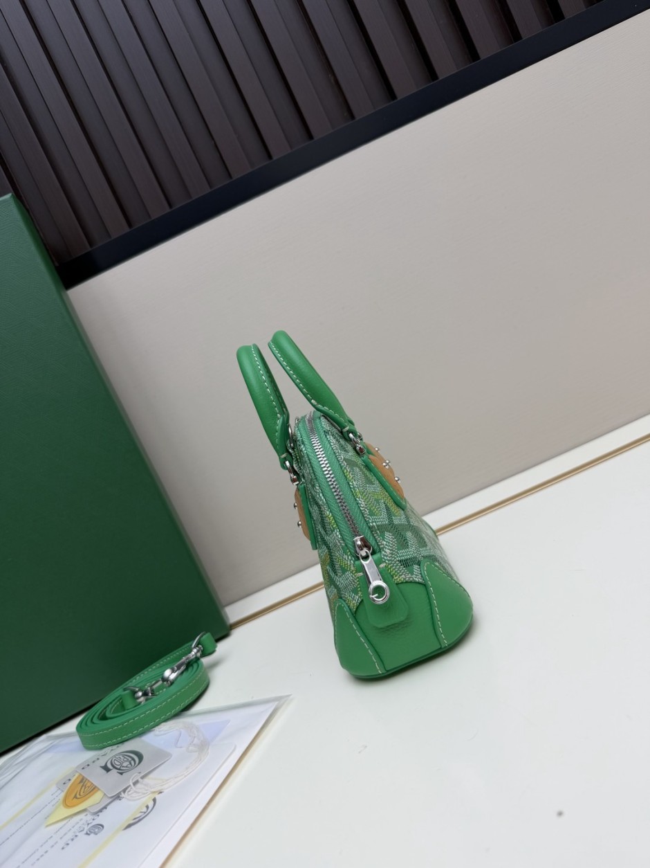 ゴヤール バッグ スーパーコピー ヴァンドーム ナノ コスメティックポーチ グリーン