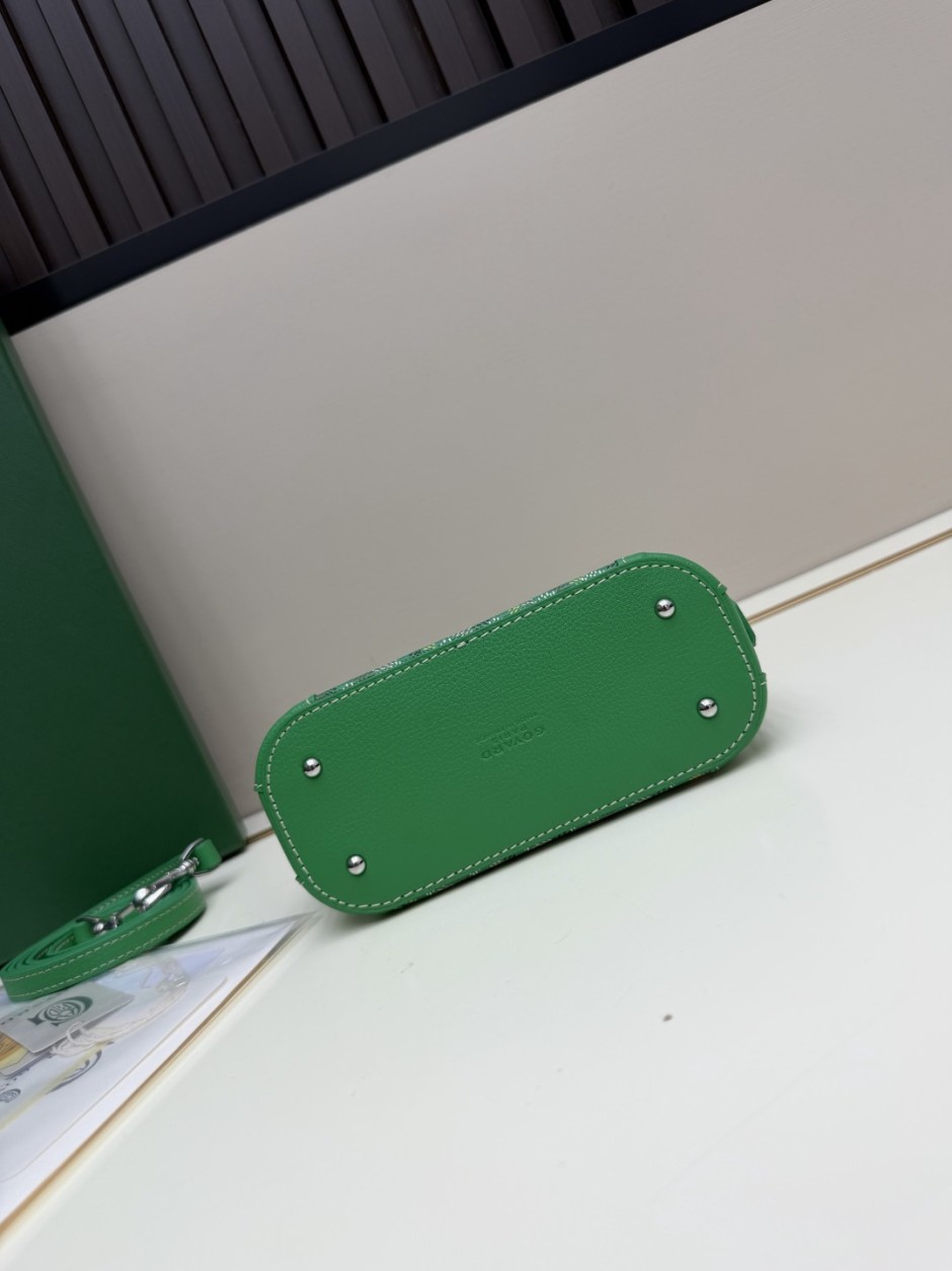 ゴヤール バッグ スーパーコピー ヴァンドーム ナノ コスメティックポーチ グリーン