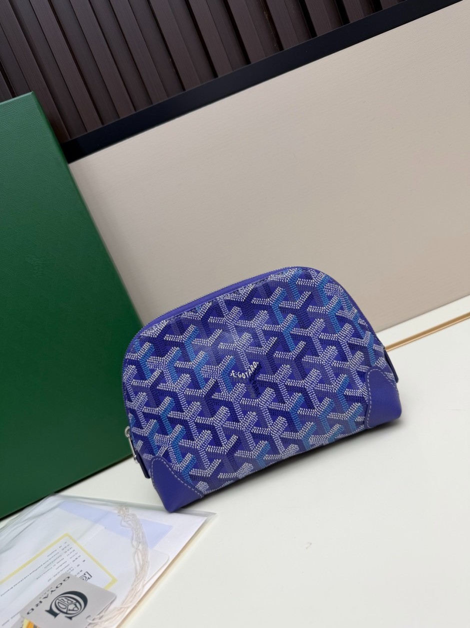 GOYARD ゴヤール ヴァンドーム コスメティックポーチ スーパーコピー ブルー