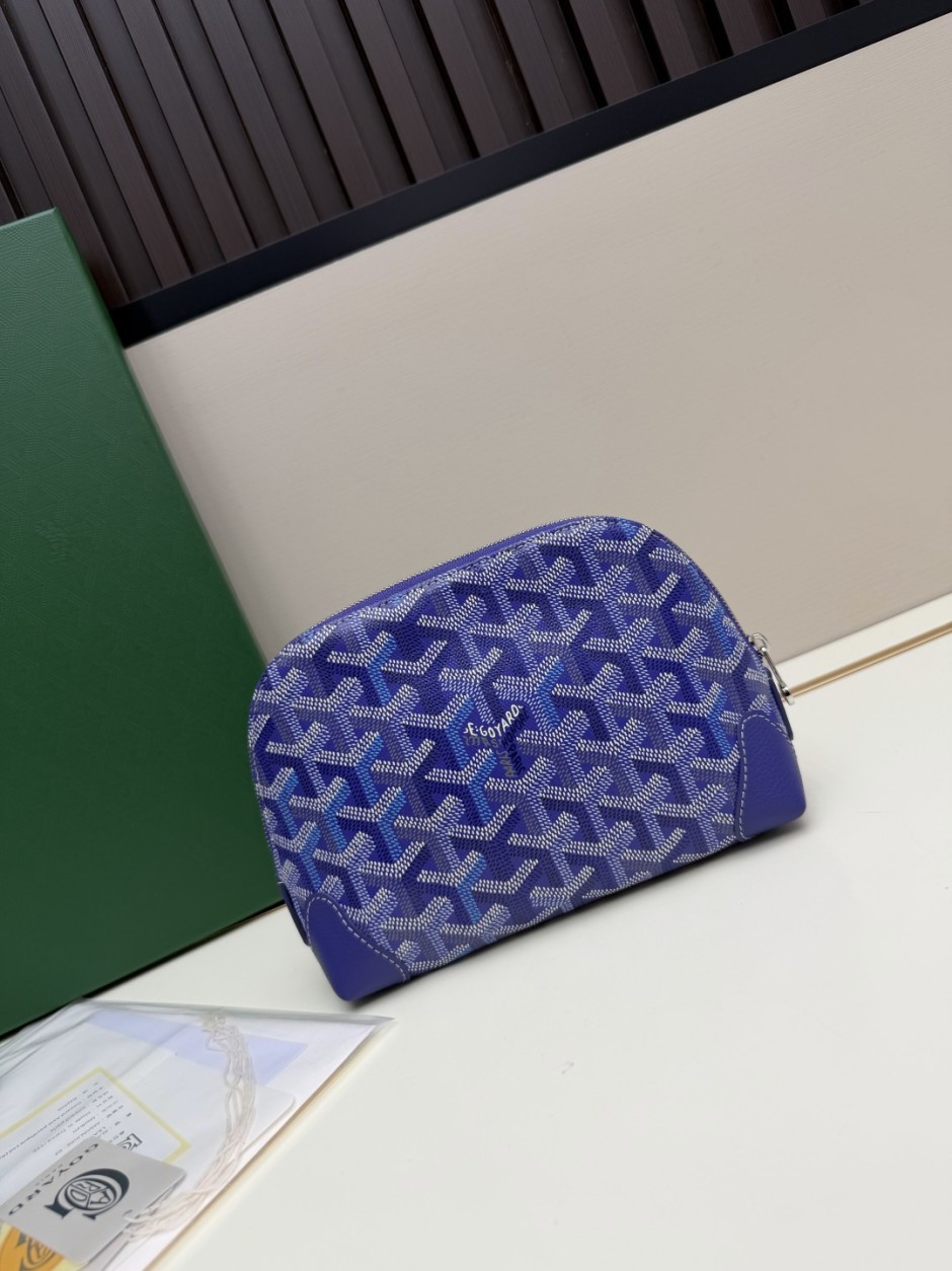 GOYARD ゴヤール ヴァンドーム コスメティックポーチ スーパーコピー ブルー