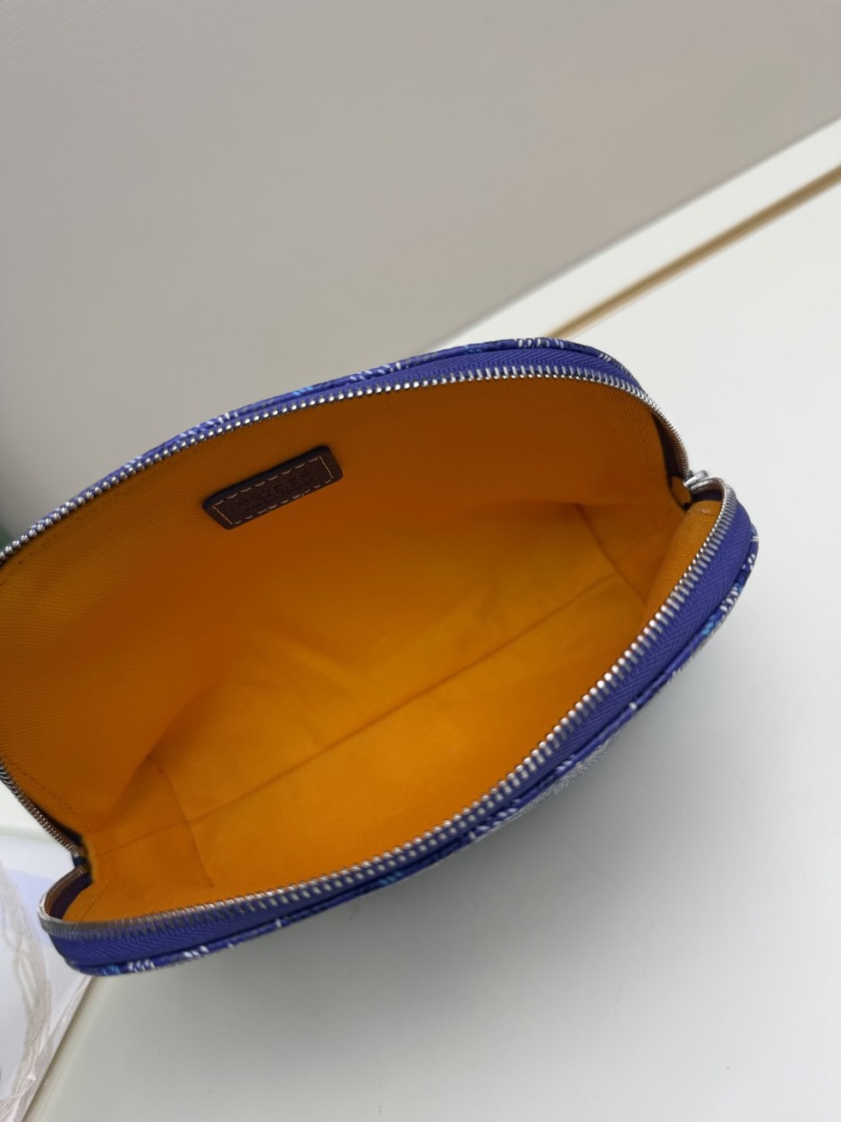 GOYARD ゴヤール ヴァンドーム コスメティックポーチ スーパーコピー ブルー