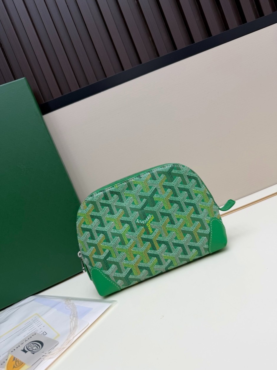 1785209213894747.jpg GOYARD ゴヤール ヴァンドーム コスメティックポーチ スーパーコピー グリーン