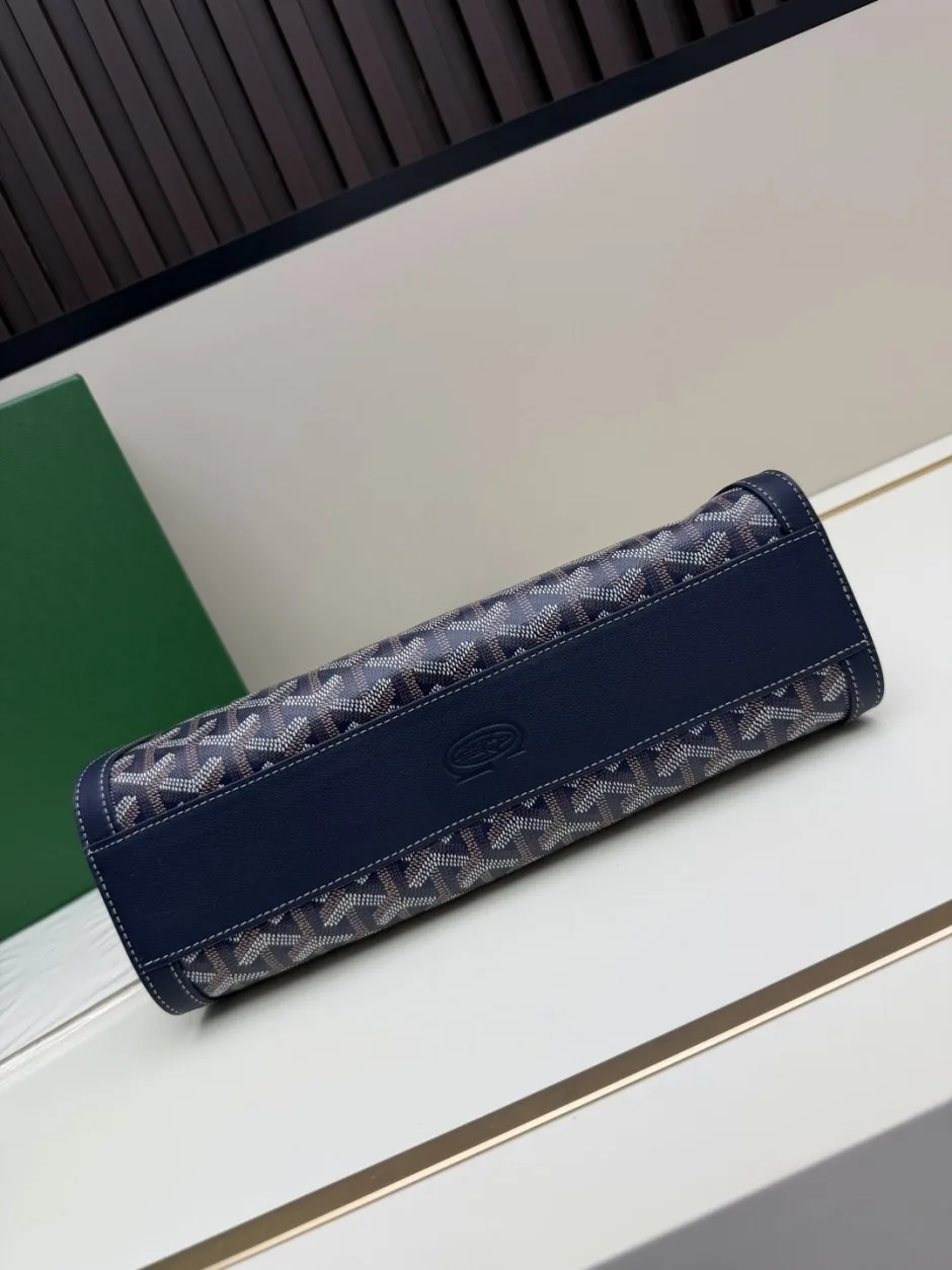1785212372370183.jpg ゴヤール ボンボニエールバッグ スーパーコピー ハンドバッグ ネイビー
