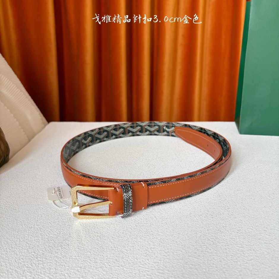 1785230876204054.jpg 人気 合わせやすい 30mm ピンバックル ゴヤール ベルト コピー レザー