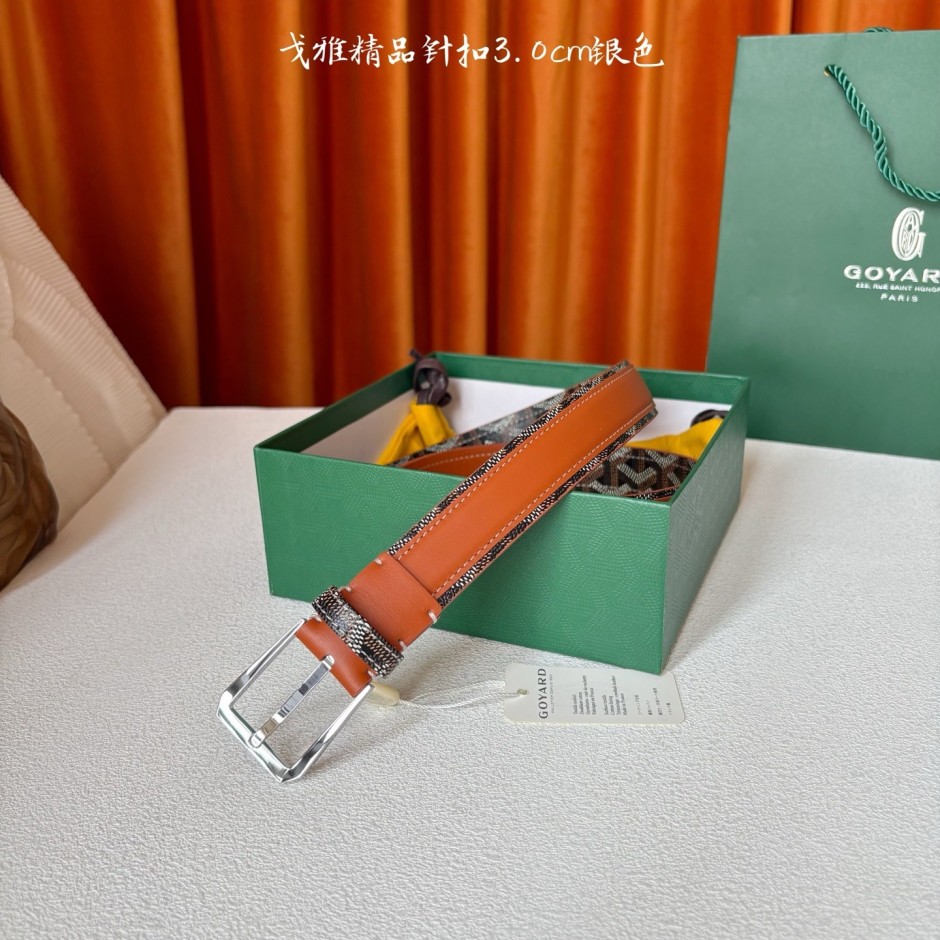 1785230878120337.jpg 人気 合わせやすい 30mm ピンバックル ゴヤール ベルト コピー レザー