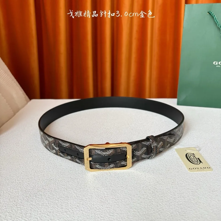 1785231548297404.jpg 人気 ヘリンボーン柄 ゴヤール ベルト コピー レザー 合わせやすい 30mm
