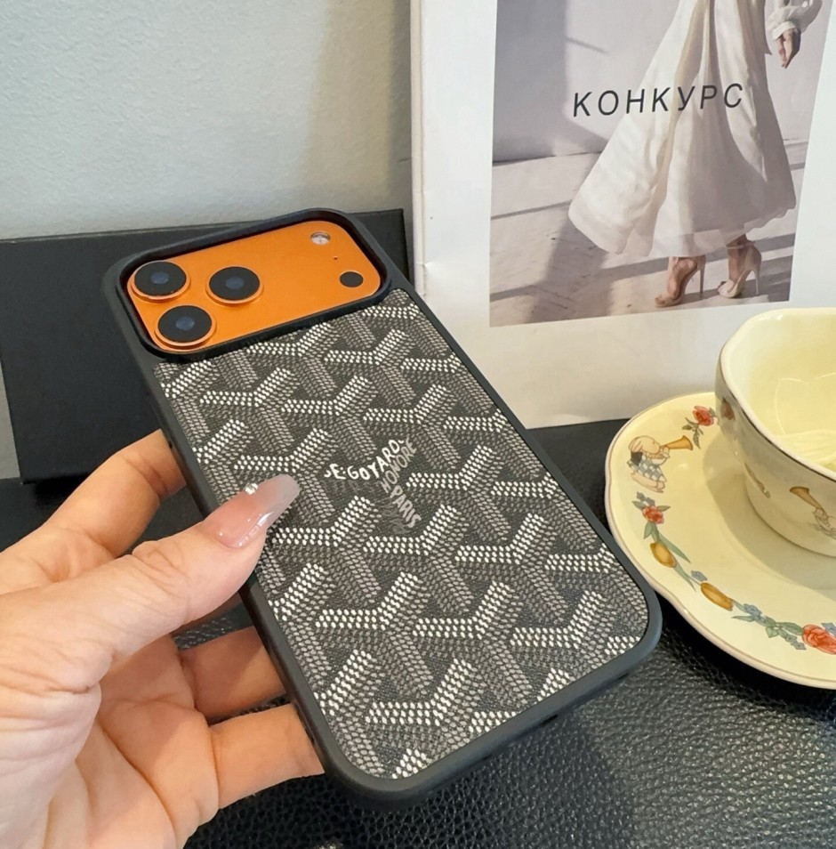 目を惹く ヘリンボーン柄 ゴヤール アイフォンケース 偽物 iPhoneケース