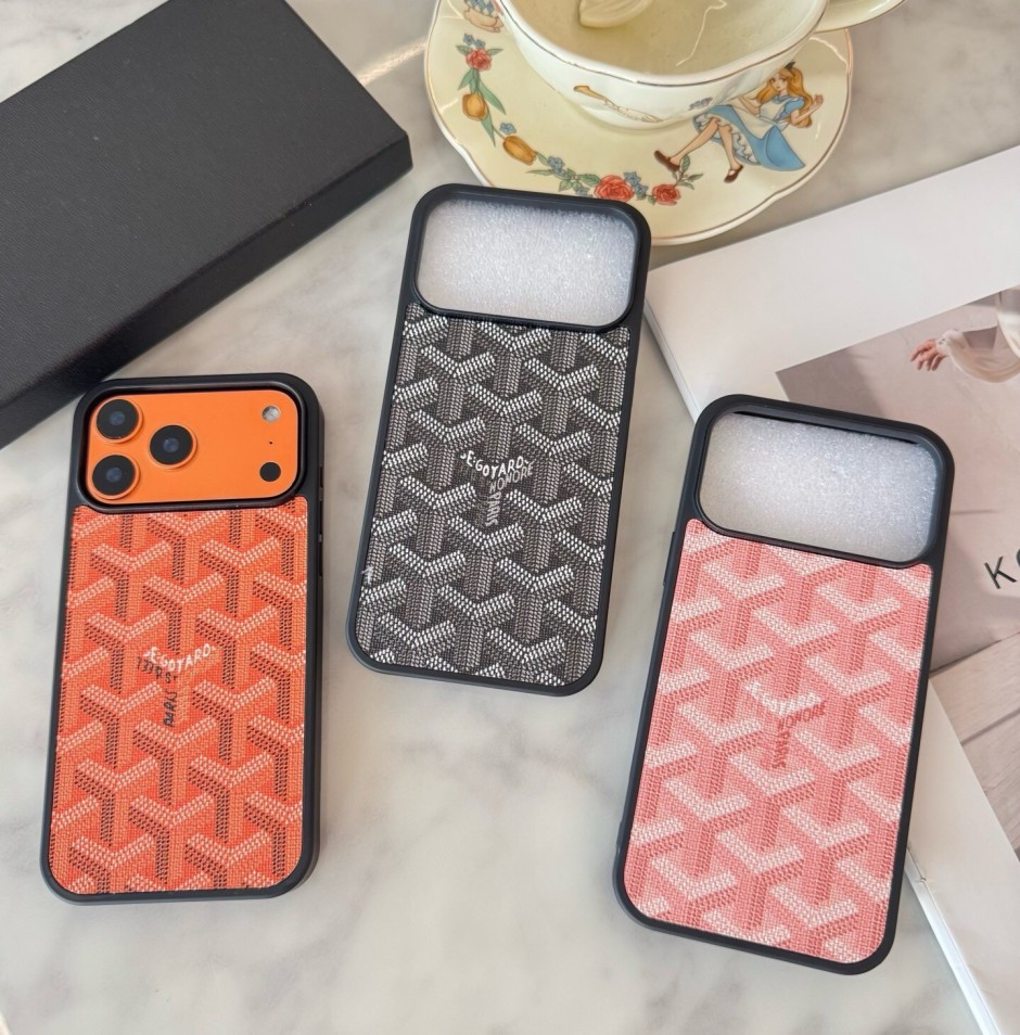 目を惹く ヘリンボーン柄 ゴヤール アイフォンケース 偽物 iPhoneケース