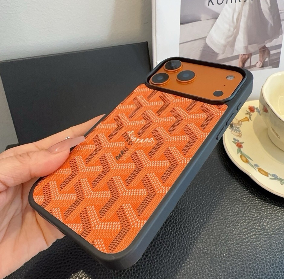 目を惹く ヘリンボーン柄 ゴヤール アイフォンケース 偽物 iPhoneケース