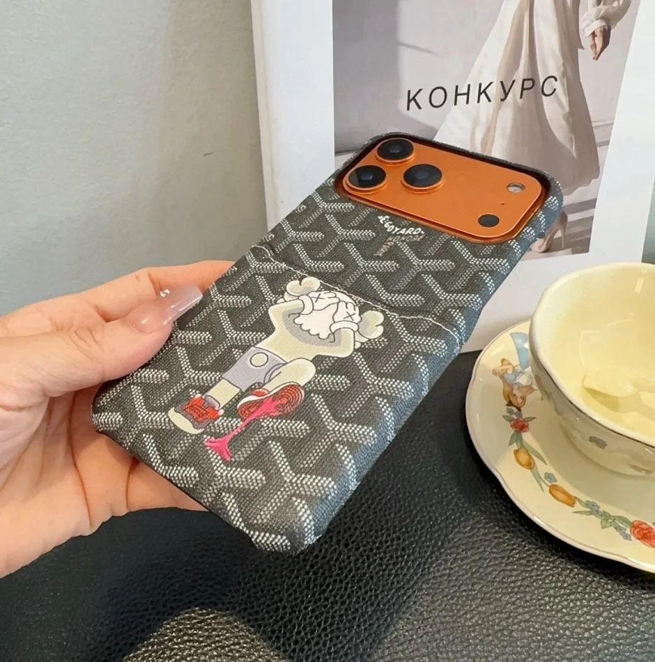 1785233945341522.jpg スタイリッシュ ゴヤール アイフォンケース 偽物 ヘリンボーン柄 iPhoneケース