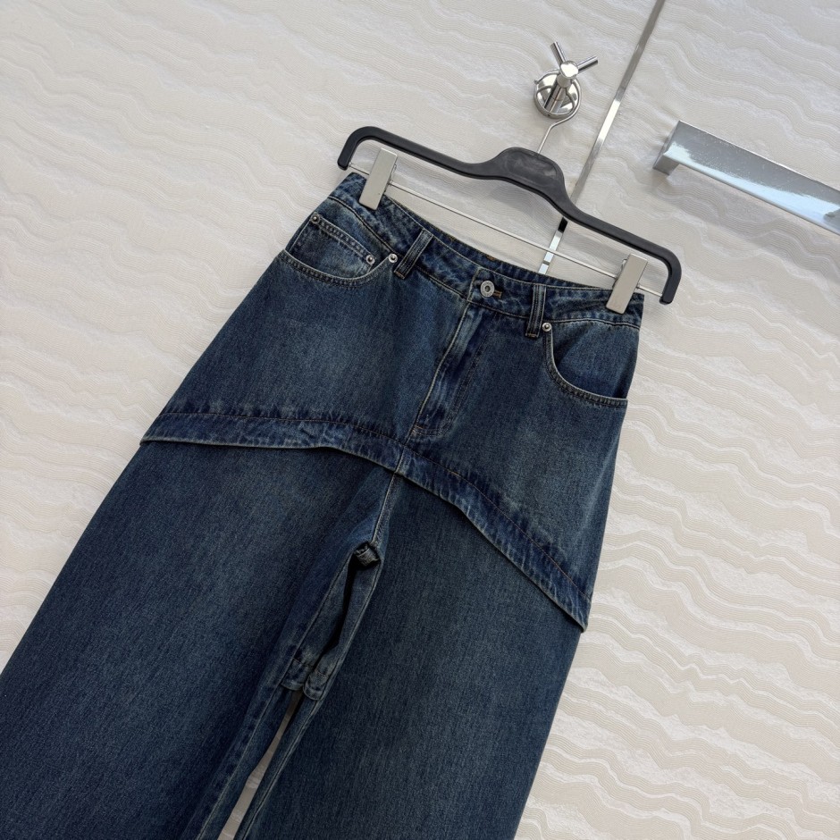 1785406106841153.jpg スタイリッシュ デニムパンツ ロエベ ジーンズ コピー バレルレッグジーンズ