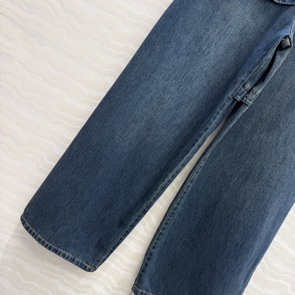1785406108995781.jpg スタイリッシュ デニムパンツ ロエベ ジーンズ コピー バレルレッグジーンズ