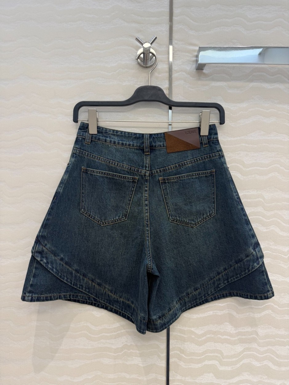 1785406347484049.jpg ロエベ ジーンズ コピー スタイリッシュ デニムショートパンツ