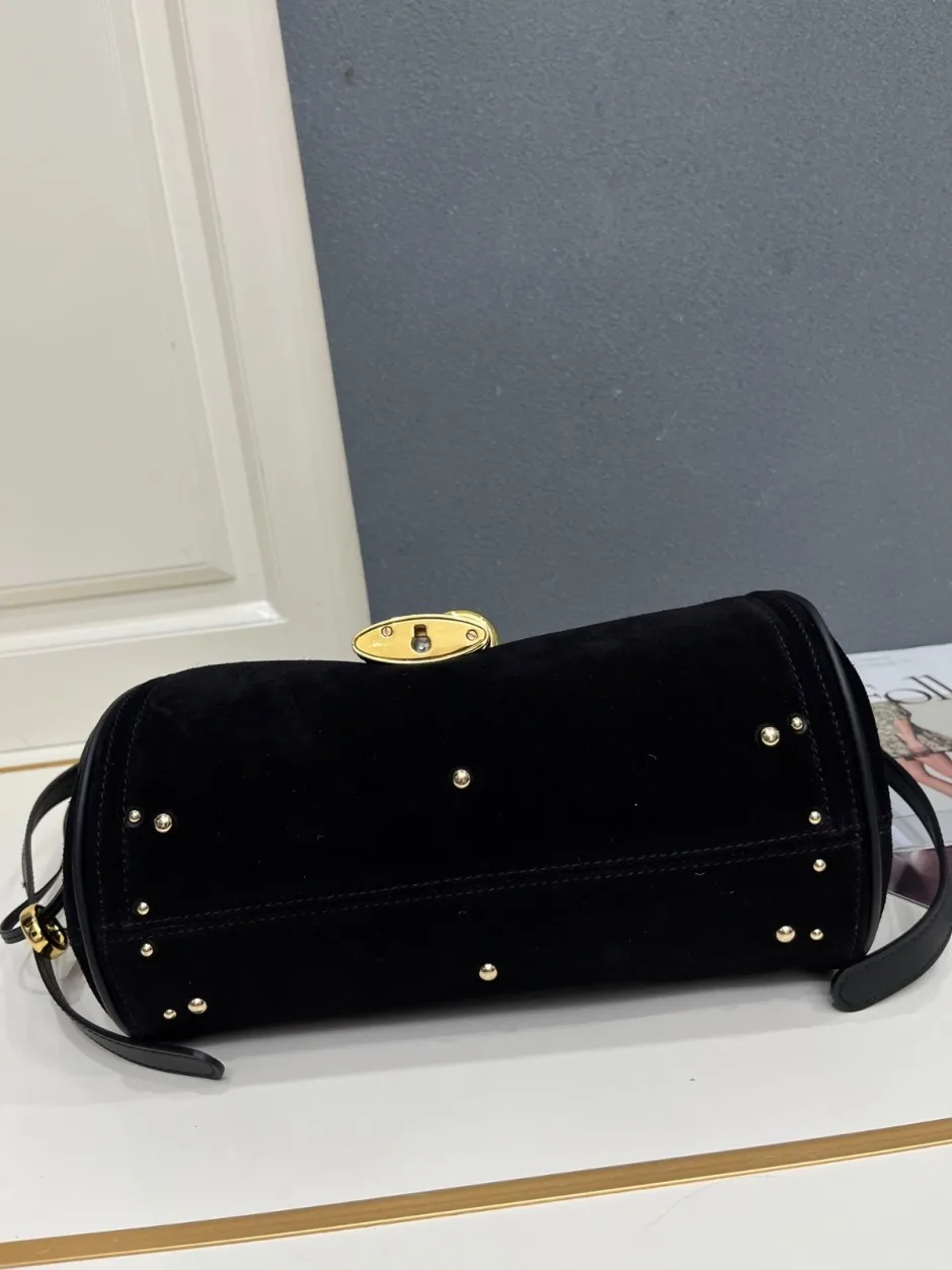 1785466778960180.jpg カジュアル スエードPaddingtonクロスボディバッグ クロエ スーパーコピー ブラック
