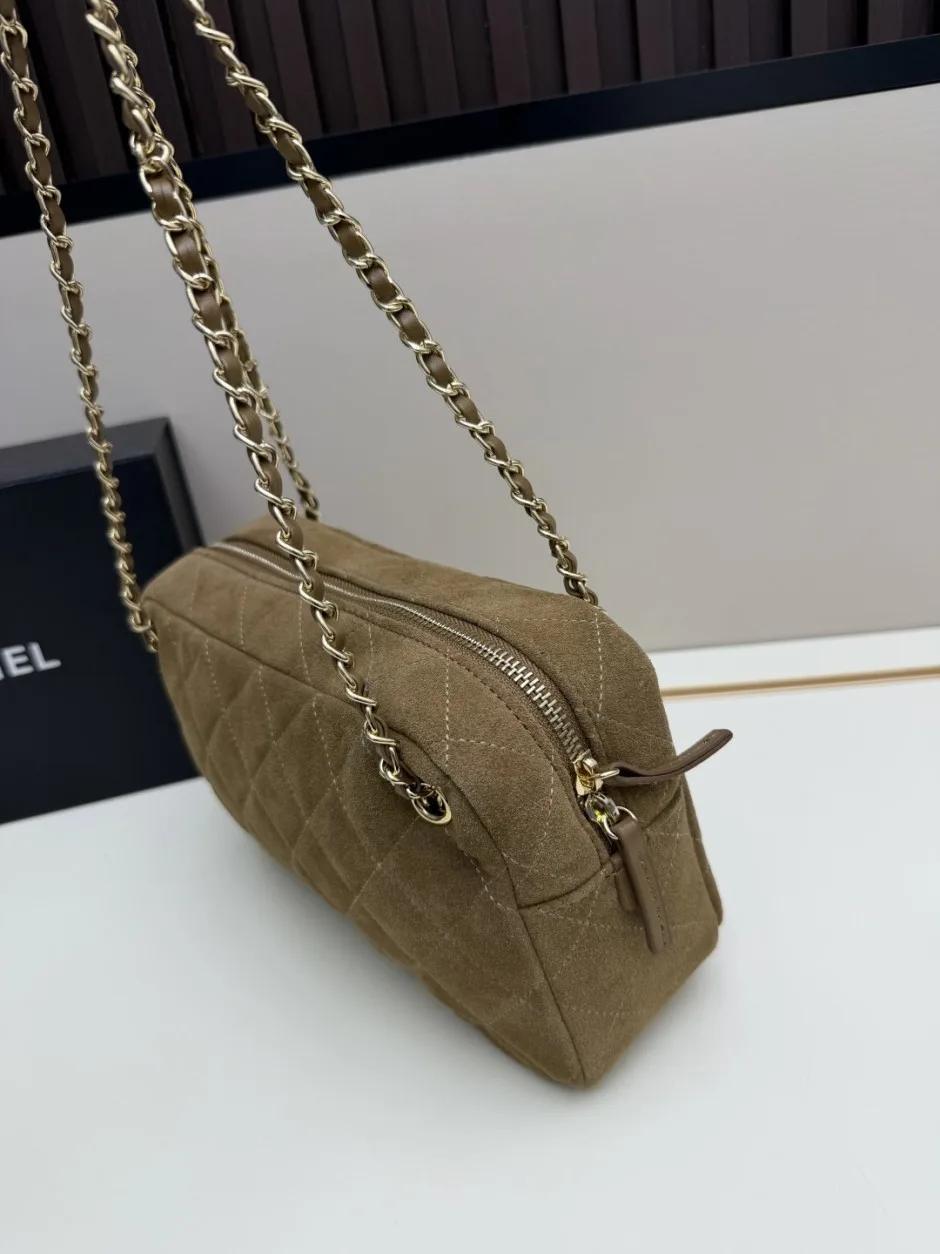 1785725833236385.jpg カジュアル 上品 スエード ショルダーバッグ シャネル バッグ コピー ココマーク