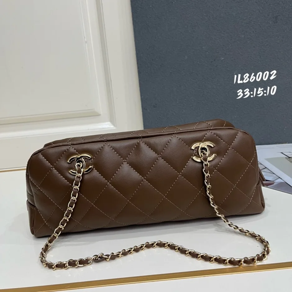 1785728763668638.jpg シャネル バッグ コピー 洗練された レザー ショルダーバッグ ブラウン