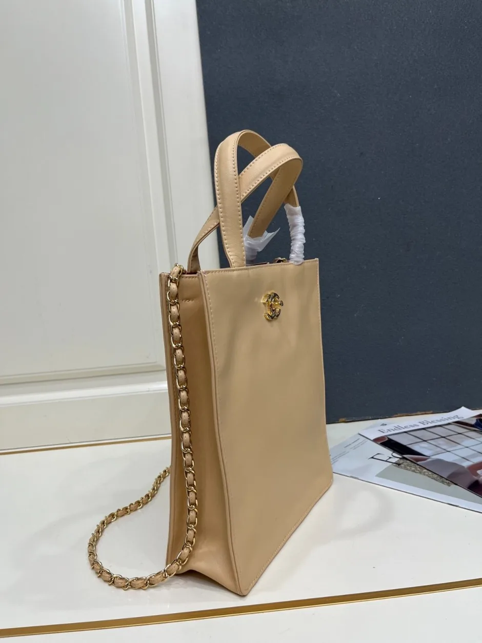 1785746010491442.jpg シンプル 洗練された 2WAY トートバッグ シャネル バッグ コピー ベージュ