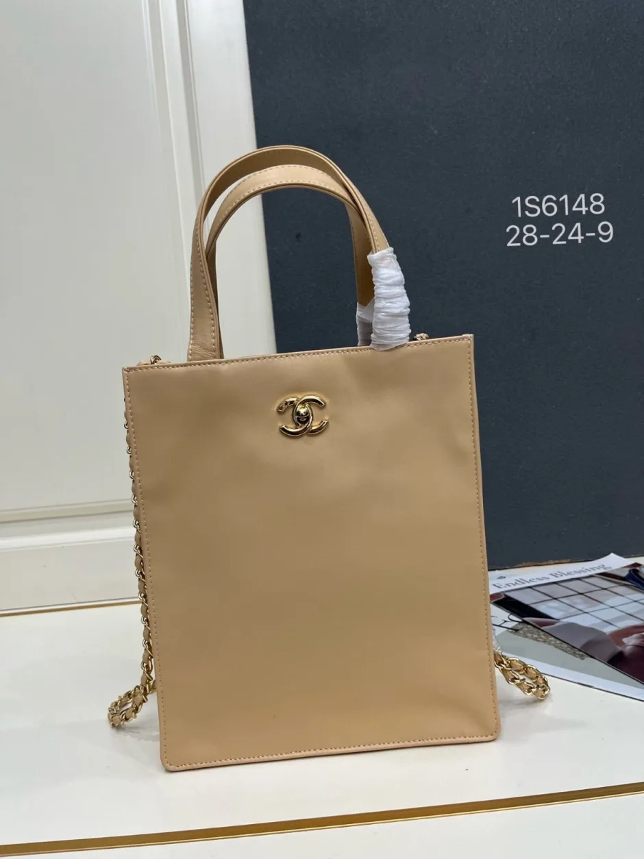 1785746010604681.jpg シンプル 洗練された 2WAY トートバッグ シャネル バッグ コピー ベージュ