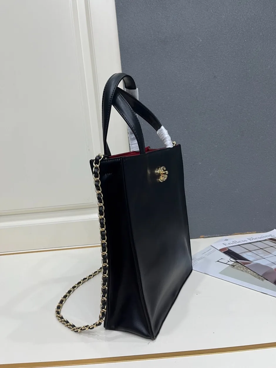1785746785814762.jpg シンプル 洗練された 2WAY トートバッグ シャネル バッグ コピー ブラック