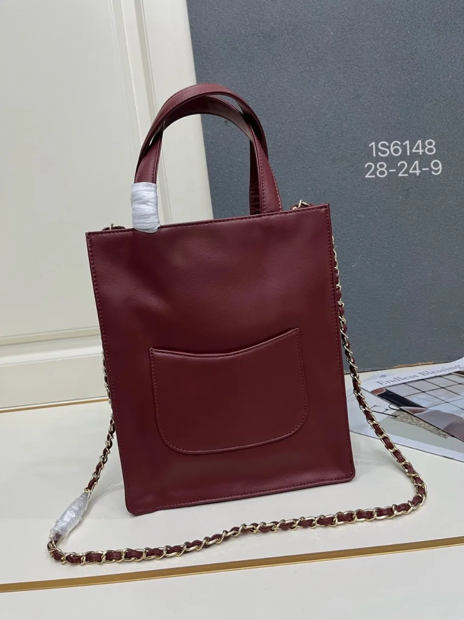 1785747098519140.jpg シンプル 洗練された 2WAY トートバッグ シャネル バッグ コピー レッド