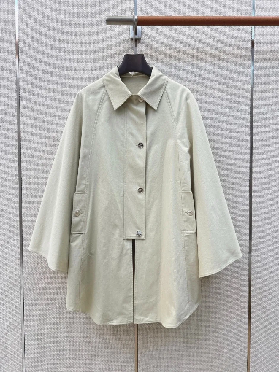 春夏 洗練された ケープアウター シャネル ジャケット コピー ベージュ