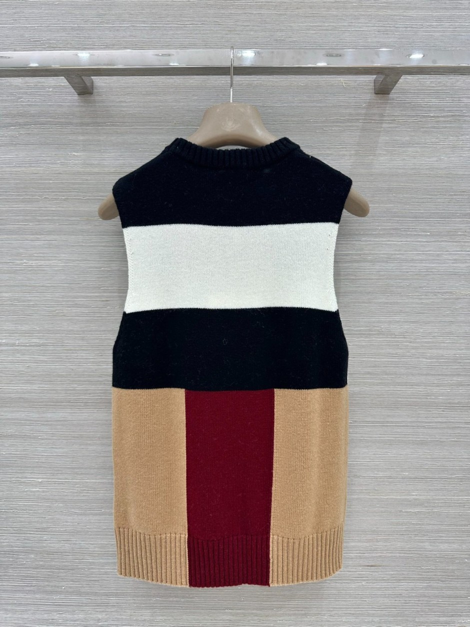 1785843614349112.jpg カシミヤ ウール ニットトップス ノースリーブ シャネル ニット 偽物