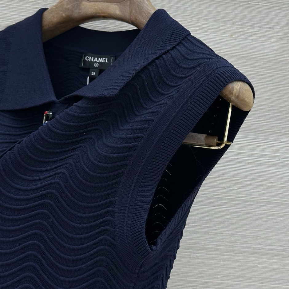 1785844186807572.jpg シャネル ワンピース 偽物 テンセルシルク ノースリーブサマーニットワンピース
