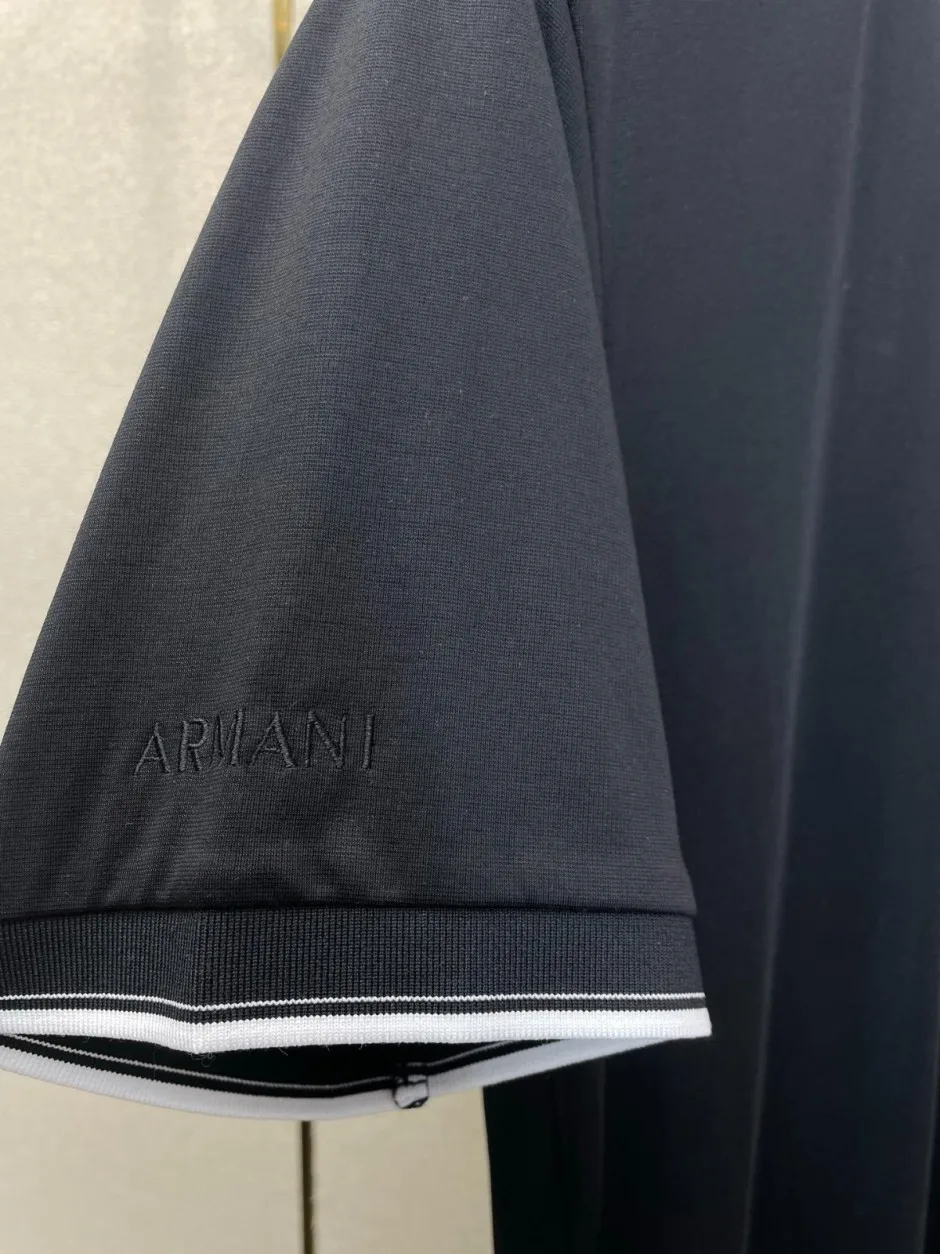 カジュアル ルマーニ Tシャツ コピー イーグルロゴ クルーネック 半袖Tシャツ