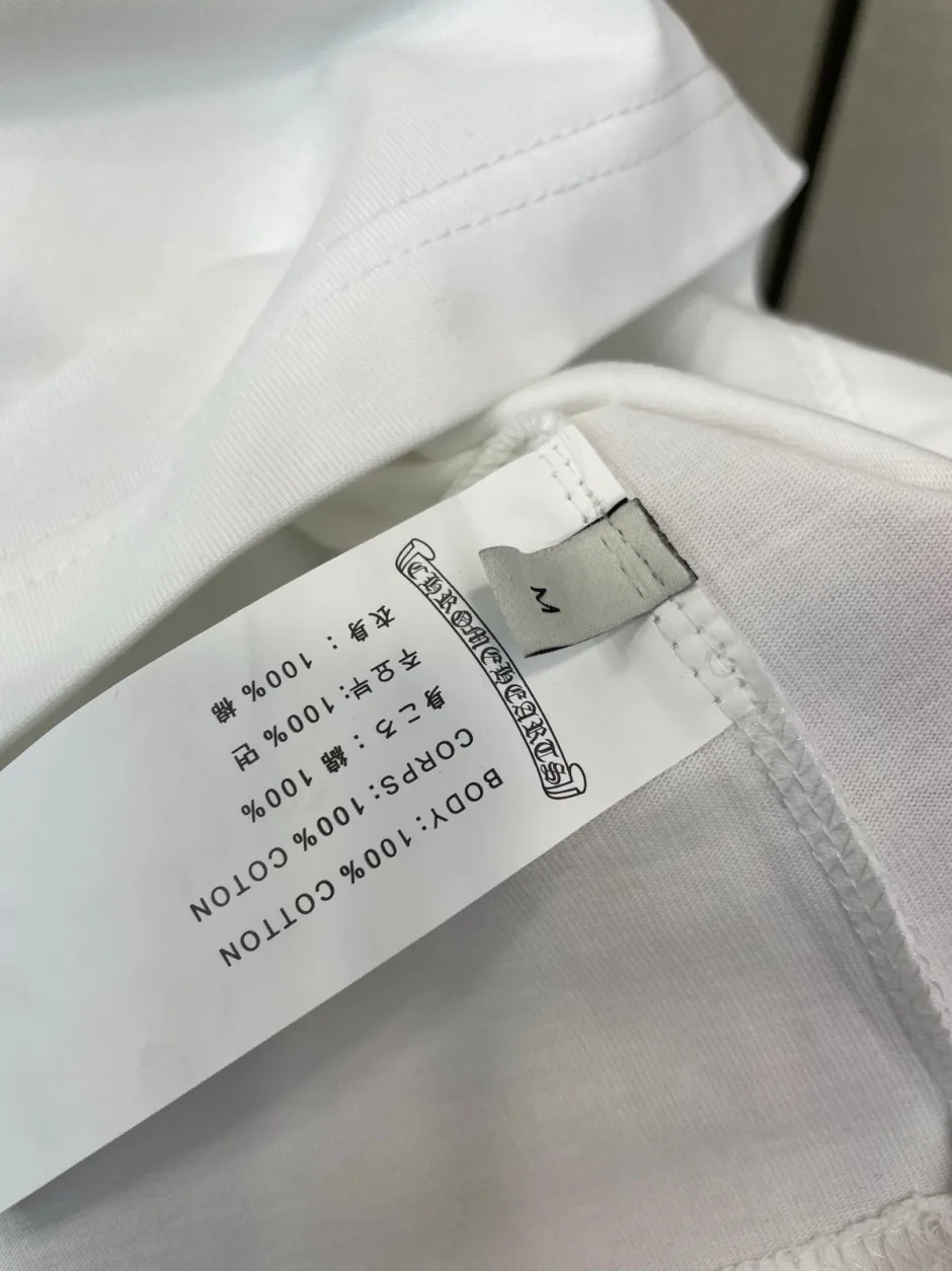 カジュアル おしゃれ クロムハーツ Tシャツ 偽物 クルーネック 半袖Tシャツ