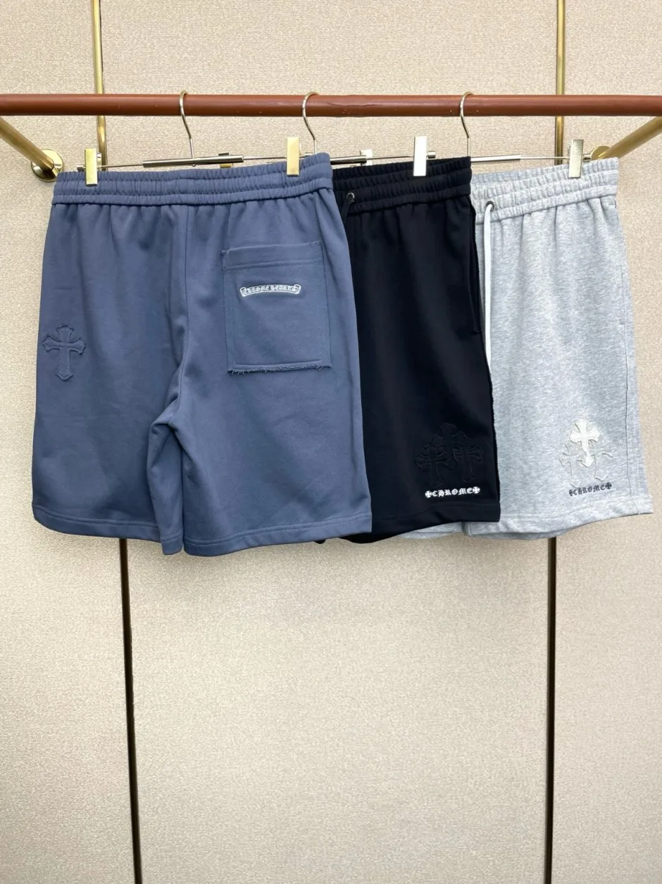 1786264388623380.jpg 洗練された カジュアル クロムハーツ パンツ 偽物 ショートパンツ