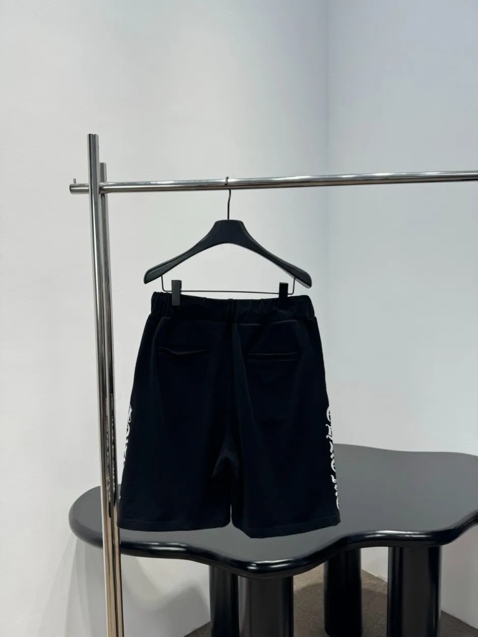 1786334538589384.webp カジュアル ロゴプリント ショートパンツ クロムハーツ パンツ 偽物 ユニセックス