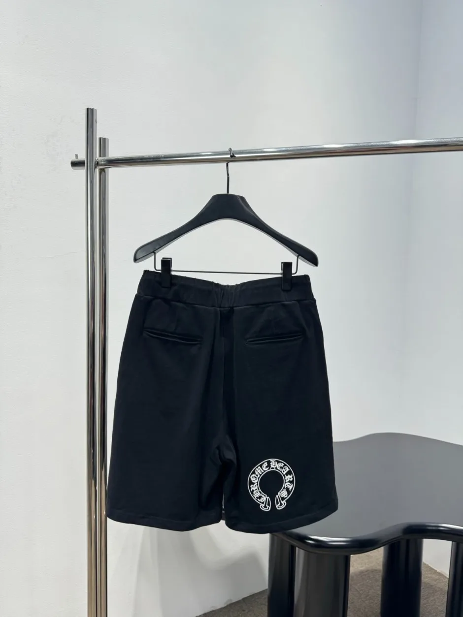 1786334983942973.webp クロムハーツ パンツ 偽物 カジュアル ロゴプリント ショートパンツ ユニセックス