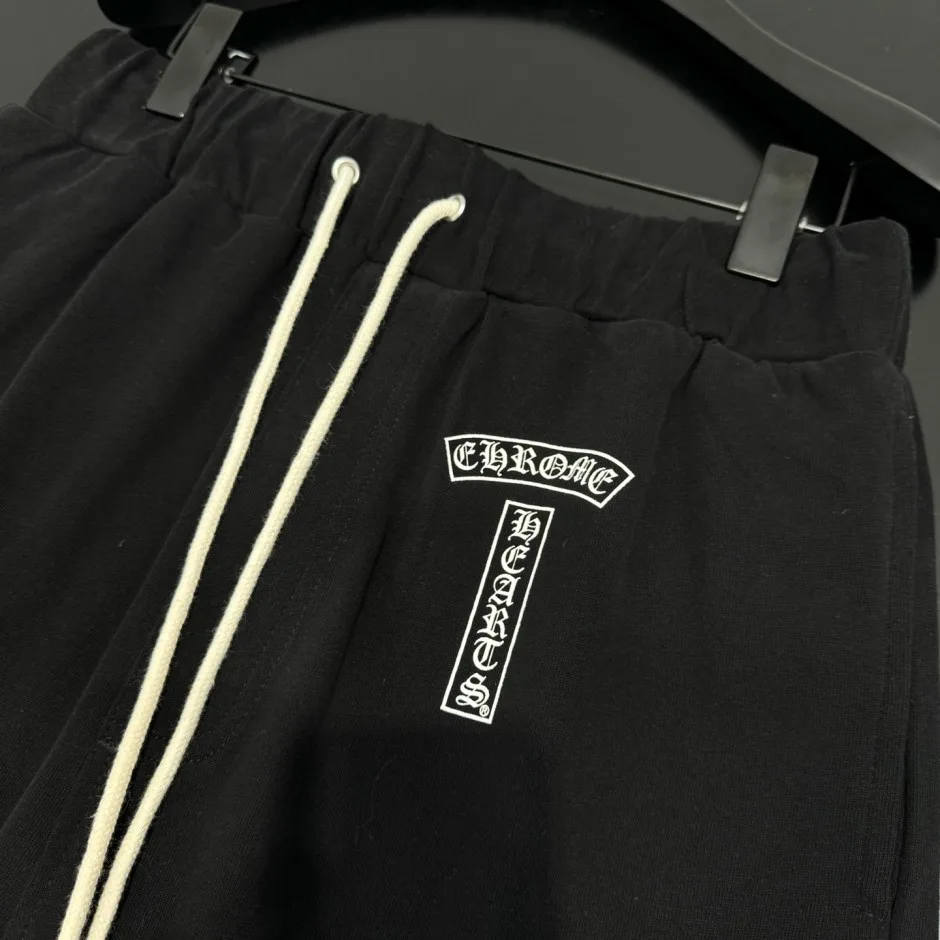 1786334984943116.webp クロムハーツ パンツ 偽物 カジュアル ロゴプリント ショートパンツ ユニセックス