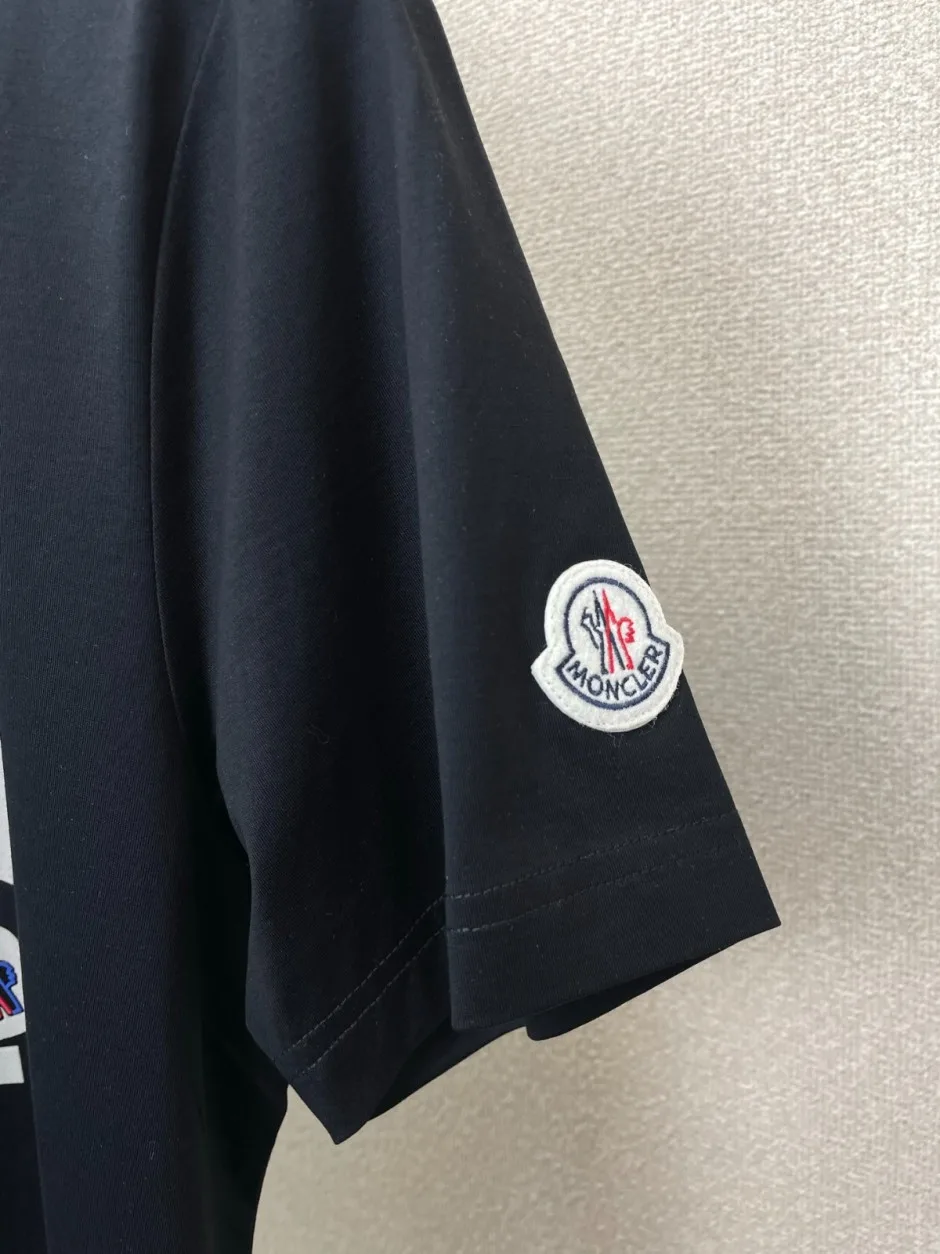 1786425833573678.webp カジュアル 合わせやすい モンクレール Tシャツ 偽物 プリント 半袖Tシャツ