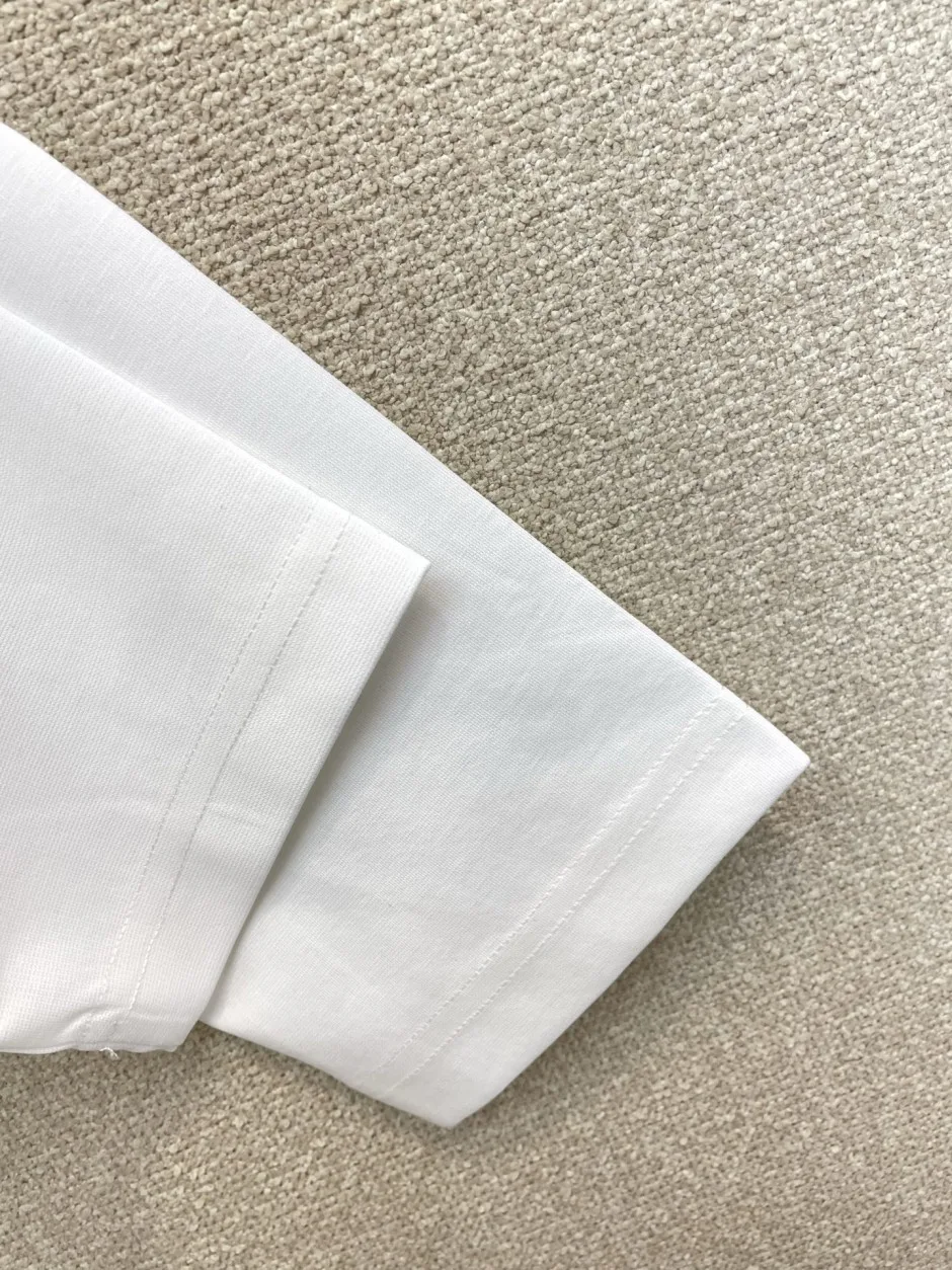シンプル 洗練された ロゴプリント モンクレール Tシャツ 偽物 長袖Tシャツ 合わせやすい