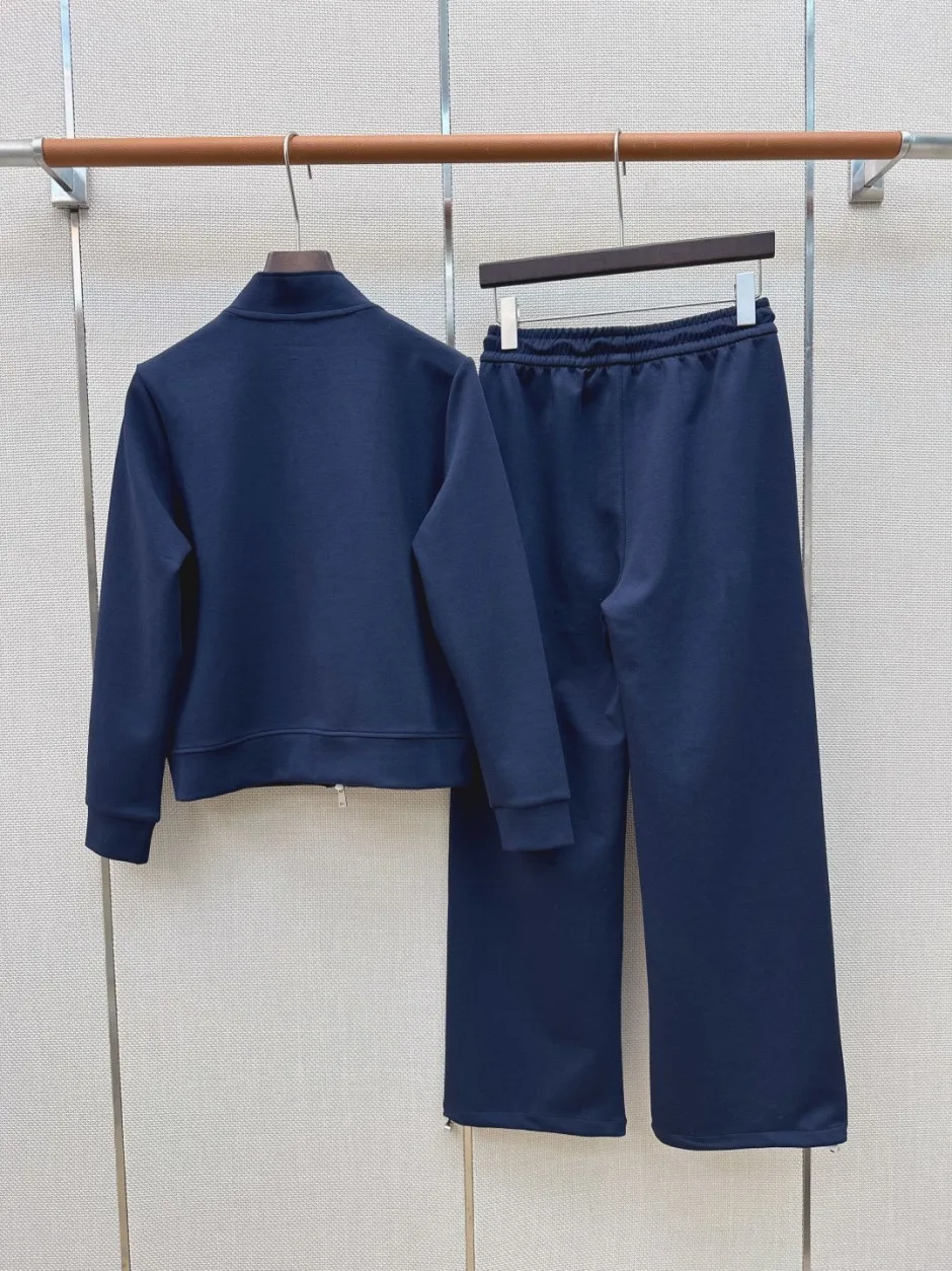 トラックジャケット＆ワイドパンツ 上下セット ラルフローレン セットアップ 偽物 ネイビー