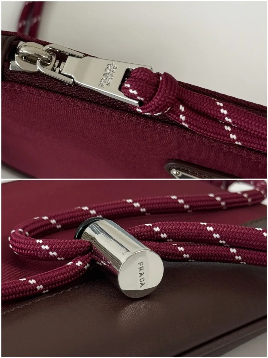 1786624130144531.webp プラダ スピードロック Re-Nylon スマートフォンケース スーパーコピー 2ZT073 ボルドー